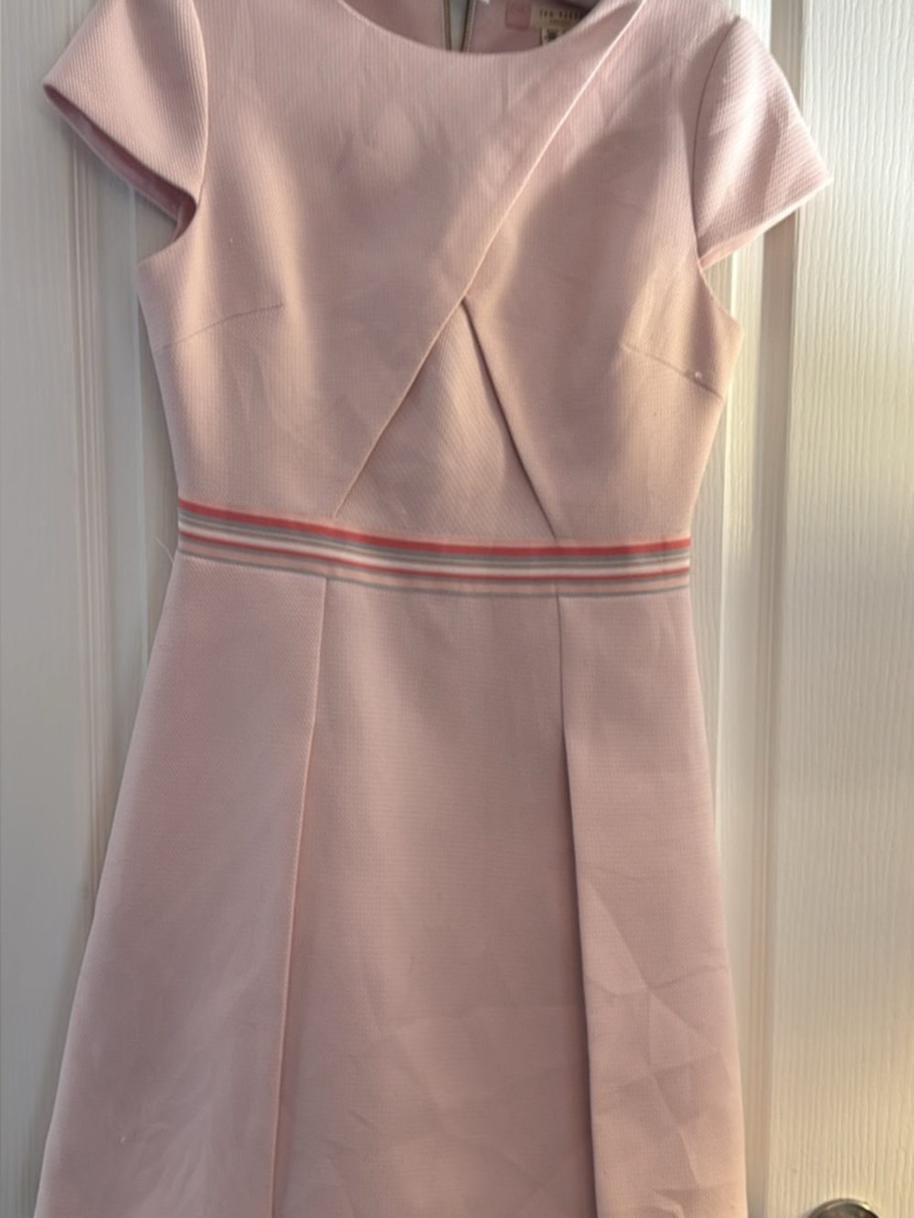 Ted Baker Soft Pink Textured Dress
